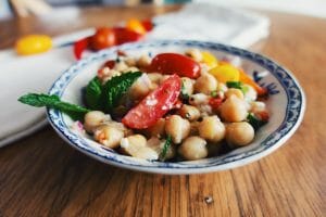 Refreshing Spiced Chickpea Salad