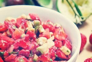 Strawberry & Avocado Salsa