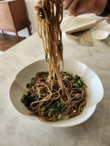 Soba Noodles & Spicy Greens
