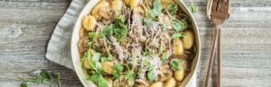 Creamy Beef & Mushroom Gnocchi